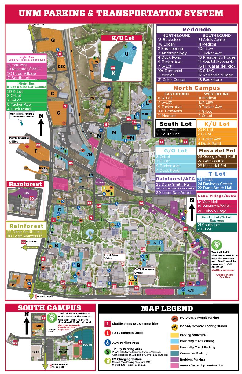 UNM Shuttle System