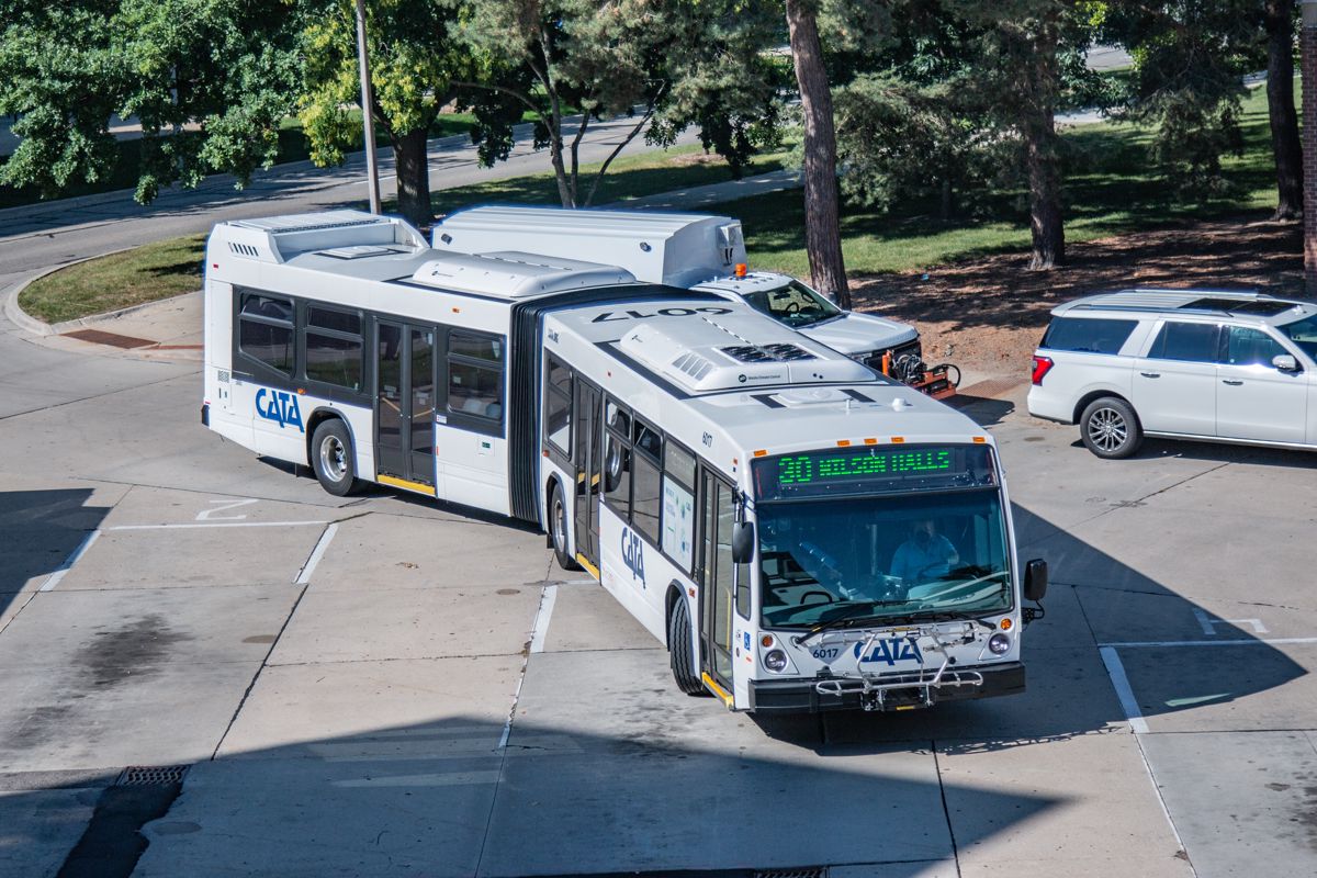 CATA Campus Bus Routes (Spartan Service)